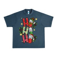 Midnight Navy ho ho ho pharmacy Urban Heavy Tee - CowhideDigitalArt