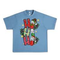 Pebble Blue ho ho ho pharmacy Urban Heavy Tee - CowhideDigitalArt