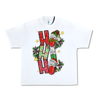 White ho ho ho pharmacy Urban Heavy Tee - CowhideDigitalArt