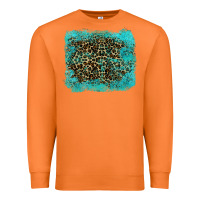 Carrot leopard turquoise Premium Sweatshirt - RanaPortraitStore