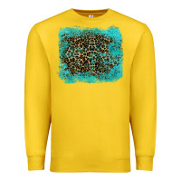 Lemon leopard turquoise Premium Sweatshirt - RanaPortraitStore