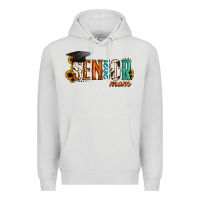 Dove Grey Mom of a Senior 2021 Premium Hoodie - Jasminsmagicworld