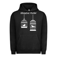 Pigment Black Attempted Murder Urban Hoodie - Bettercallsaul