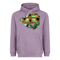Lavender Colima State Of Mexico Map Heavyweight Hoodie - RanaPortraitStore