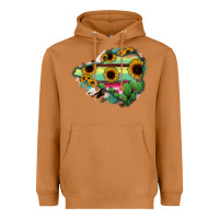 Meerkat Colima State Of Mexico Map Heavyweight Hoodie - RanaPortraitStore
