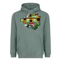 Sage Colima State Of Mexico Map Heavyweight Hoodie - RanaPortraitStore