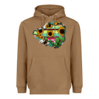 Toasted Coconut Colima State Of Mexico Map Heavyweight Hoodie - RanaPortraitStore