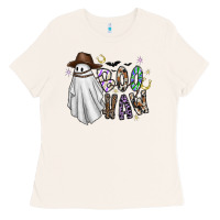 Bone Boo Haw Ladies Tee - CowhideDigitalArt