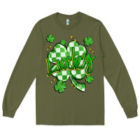 Army Green lucky Long Sleeve Tee - Artiststas