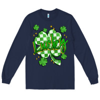 Navy lucky Long Sleeve Tee - Artiststas