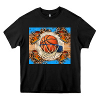 Black basketball Heavy Core Tee - FaDigitalArtStudio