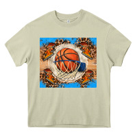 Mossy basketball Heavy Core Tee - FaDigitalArtStudio