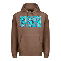 Chestnut humpback whale cup Premium Hoodie - BarkalooDesign