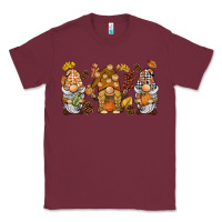 Burgundy fall gnomies Classic Tee - BarkalooDesign