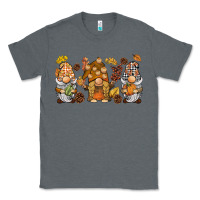 Charcoal Heather fall gnomies Classic Tee - BarkalooDesign