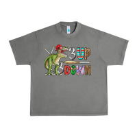 Tornado 3 up 3 down rex Urban Heavy Tee - CowhideDigitalArt