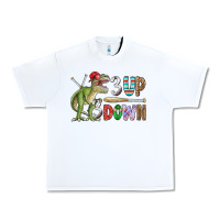 White 3 up 3 down rex Urban Heavy Tee - CowhideDigitalArt
