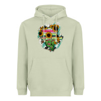Matcha Durango State Of Mexico Map Heavyweight Hoodie - RanaPortraitStore