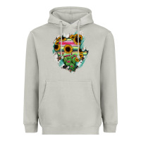 Moon Dust Durango State Of Mexico Map Heavyweight Hoodie - RanaPortraitStore