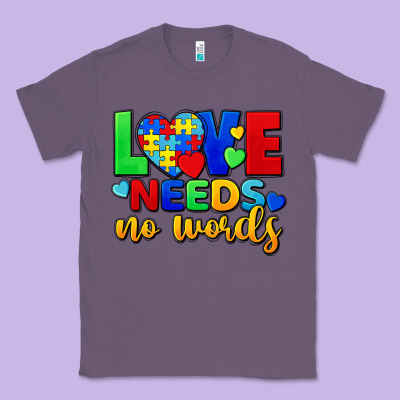 Love Needs No Words Classic Tee Designed By Fadigitalartstudio
