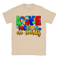 Mushroom Love needs no words Classic Tee - FaDigitalArtStudio