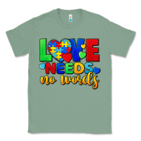 Sage Love needs no words Classic Tee - FaDigitalArtStudio