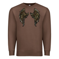 Chestnut leopard camouflage wings Premium Sweatshirt - RanaPortraitStore