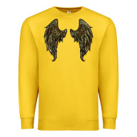 Lemon leopard camouflage wings Premium Sweatshirt - RanaPortraitStore