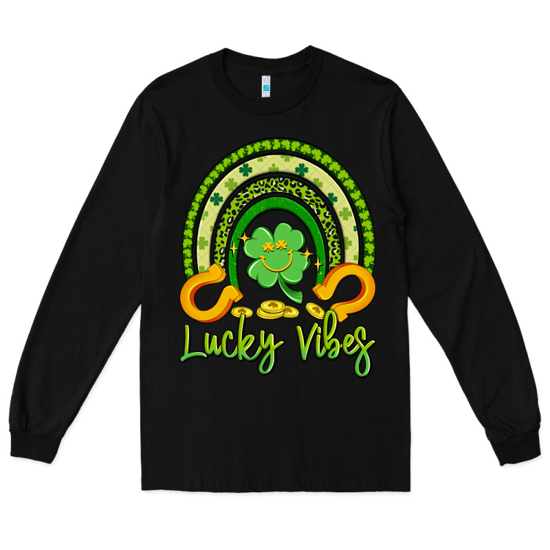 Lucky Vibes Long Sleeve Tee by Artiststas | Teevron