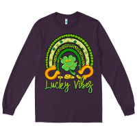 Plum lucky vibes Long Sleeve Tee - Artiststas