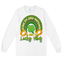 White lucky vibes Long Sleeve Tee - Artiststas