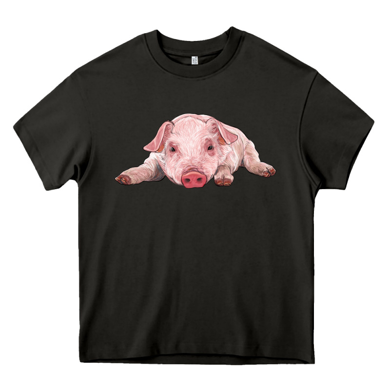 Baby Pig Heavy Core Tee by RanaPortraitStore | Teevron