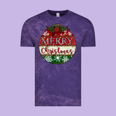 Merry Christmas Vintage Tee Designed By Cowhidedigitalart