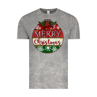Cloud Rock merry christmas Vintage Tee - CowhideDigitalArt