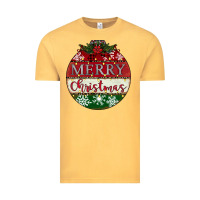 Vintage Mustard merry christmas Vintage Tee - CowhideDigitalArt