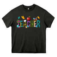 Asphalt Easter Teacher Heavy Core Tee - BundleAndBundleShop