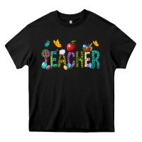 Black Easter Teacher Heavy Core Tee - BundleAndBundleShop