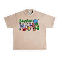 French Oak baseball mama Urban Heavy Tee - CowhideDigitalArt