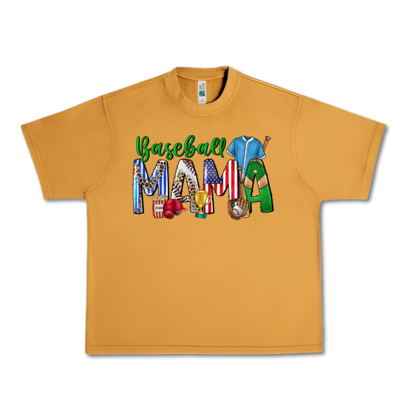 Baseball Mama Urban Heavy Tee by CowhideDigitalArt | Teevron