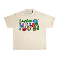 Sandshell baseball mama Urban Heavy Tee - CowhideDigitalArt