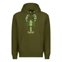 Army Green lobster Premium Hoodie - BarkalooDesign