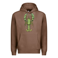 Chestnut lobster Premium Hoodie - BarkalooDesign