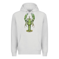 Dove Grey lobster Premium Hoodie - BarkalooDesign