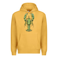 Mustard lobster Premium Hoodie - BarkalooDesign