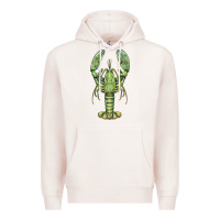 Pale Pink lobster Premium Hoodie - BarkalooDesign