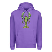 Purple lobster Premium Hoodie - BarkalooDesign