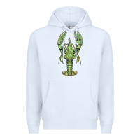 White lobster Premium Hoodie - BarkalooDesign