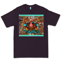 Plum thankful tumbler Premium Tee - BundleAndBundleShop