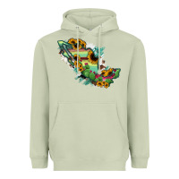 Matcha Mexico Map Heavyweight Hoodie - RanaPortraitStore