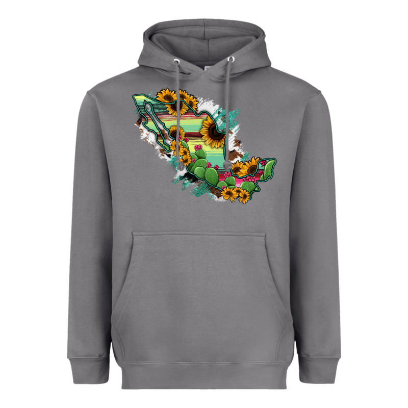 Mexico Map Heavyweight Hoodie by RanaPortraitStore | Teevron